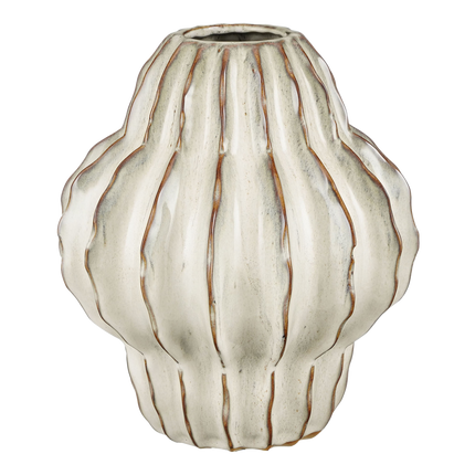Altea Vaas - H28 x Ø25 cm - Keramiek - Off White
