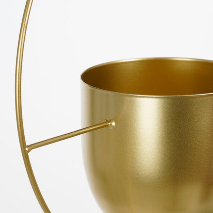Dexter Bloempot Hangend - L34 x B14 x H65 cm - Goud