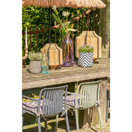 Paloma Tuinstoel - L53 x B53 x H78 cm - Polypropyleen - Groen