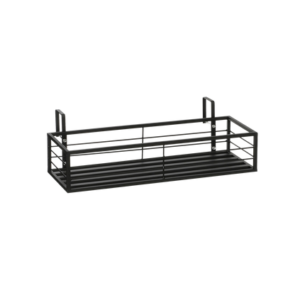 Greenrax Plantenrek Hangend - L58 x B20 x H17 cm - Metaal - Zwart