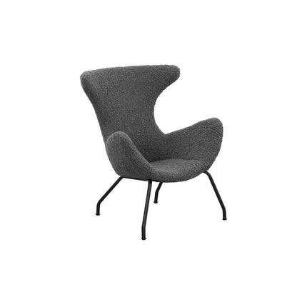 Relax fauteuil teddybont grijs