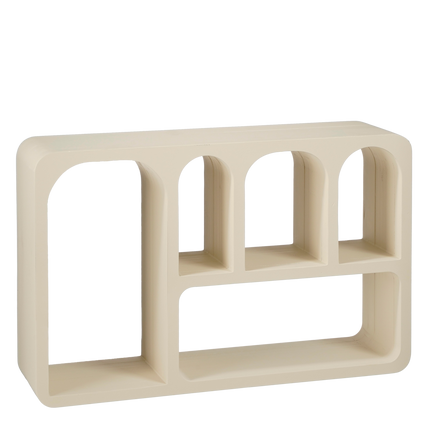 Frati Wandkast - L60 x B15 x H38 cm - FSC 100% - Off White