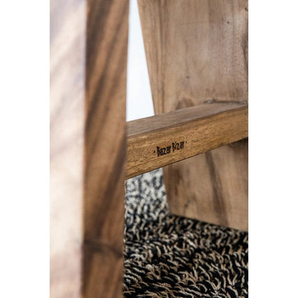 Het Zeegras Tapijt - Naturel Zwart - 200