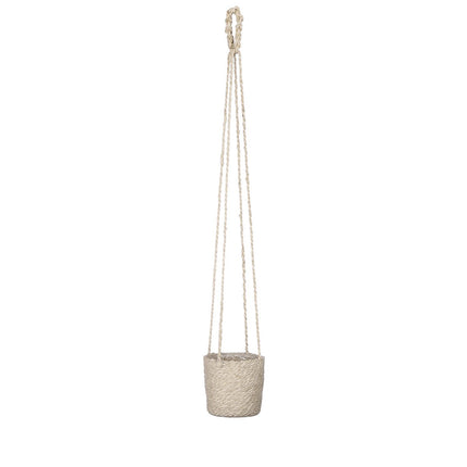 Atlantic Mand voor Planten - Set van 2 - H16 x Ø16 cm - Crème