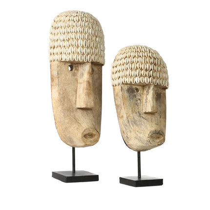 Het kauri-masker op standaard - groot