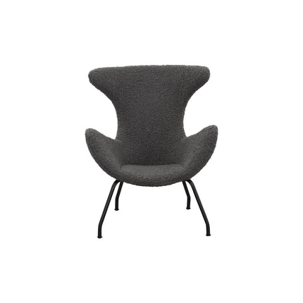 Relax fauteuil teddybont grijs