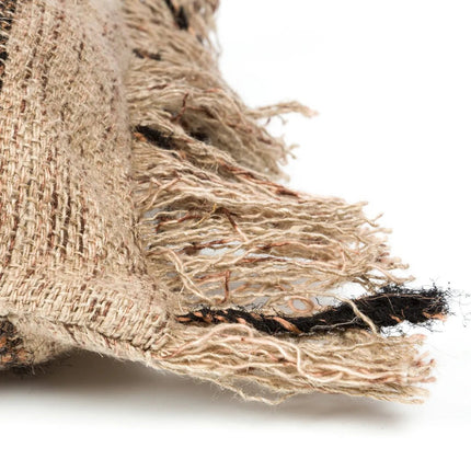 The Oh My Gee Kussenhoes - Beige Zwart - 35x100