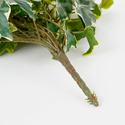 Hedera Kunst Hangplant - H71 cm - Groen Bont