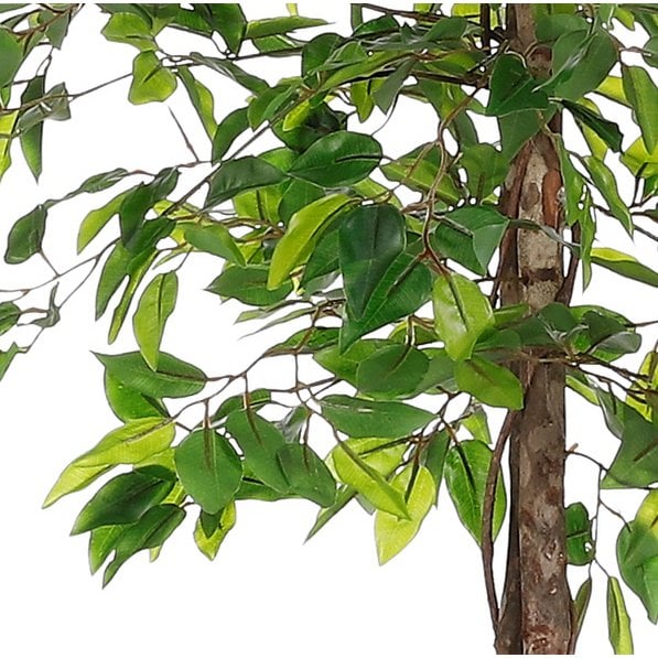 Ficus Kunstplant in Bloempot - H150 x Ø50 cm - Groen