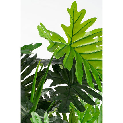 Philodendron Kunstplant - H120 x Ø80 cm - Groen