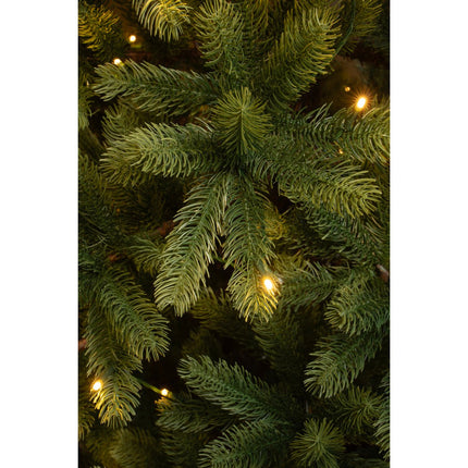 Nagoya Kunstkerstboom met Warm Witte LED Verlichting - H240 x Ø138 cm - Groen