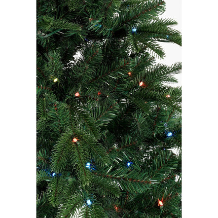 Kunstkerstboom - Smart lighting Nestow - Met verlichting - H155 x Ø107 cm - Groen