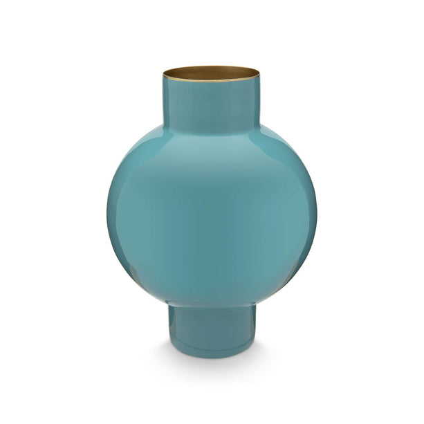 Vase Metal Small Sea Green 18x24cm