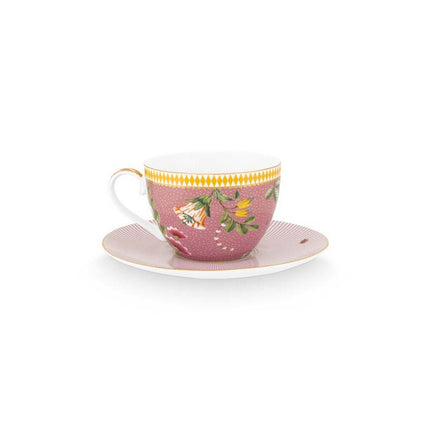 Set/2 Kop & Schotel La Majorelle Roze 280ml