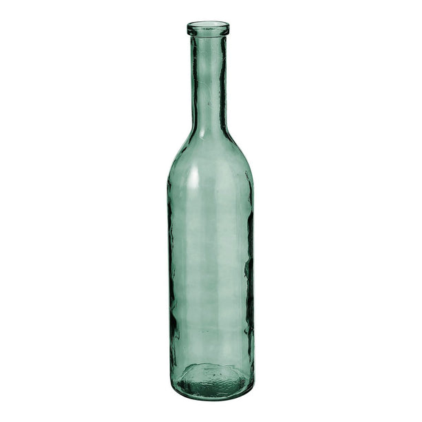 Rioja Fles Vaas - H75 x Ø18 cm - Gerecycled Glas - Groen