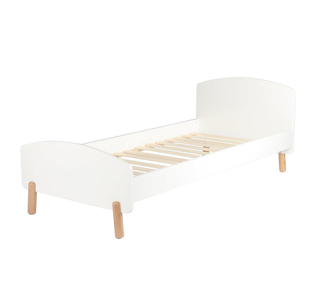 Bed Freja - Kinderbed - 90x200 - Wit - Grenenhout