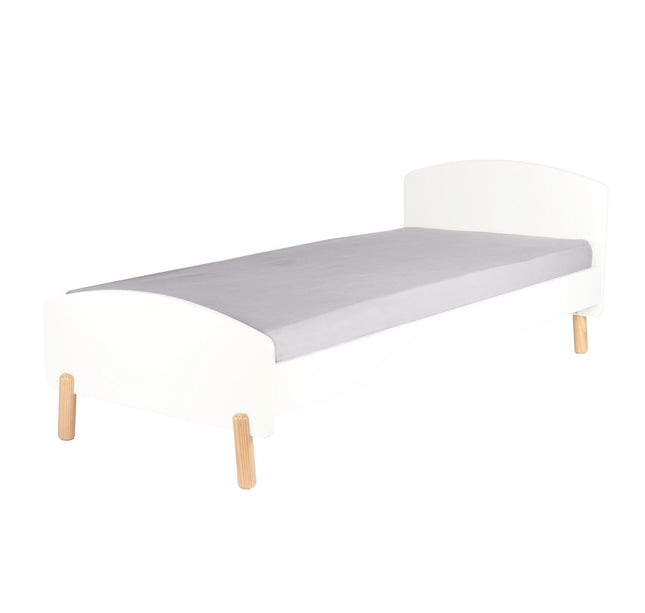 Bed Freja - Kinderbed - 90x200 - Wit - Grenenhout