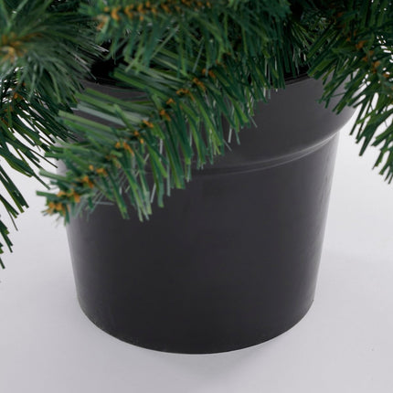 Riverton Kunstkerstboom in Pot - H90 x Ø58 cm - Groen