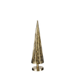 Cezar Decoratie Kerstboom - H45 x Ø12 cm - Aluminium - Goud