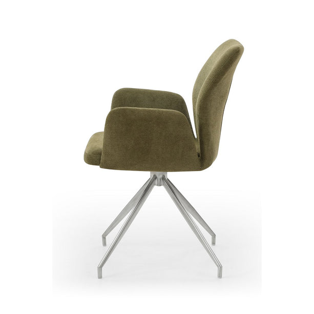 Fauteuil met 180° draaifunctie Groen