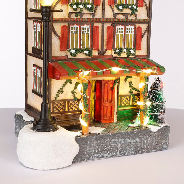 LuVille Kerstdorp Miniatuur Duitse Bar - L11 x B9 x H19 cm