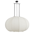 Pego Hanglamp - H94 x Ø83 cm - Linnen - Off White