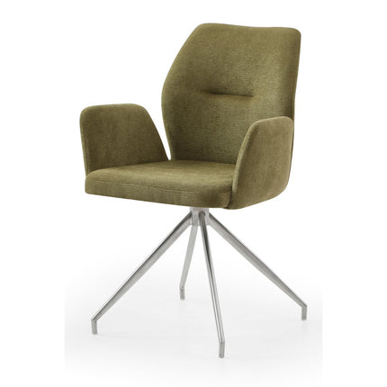 Fauteuil met 180° draaifunctie Groen