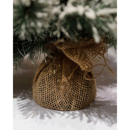 Dinsmore Kunstkerstboom in Pot - H90 x Ø50 cm - Frosted Green