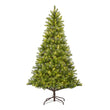 Nagoya Kunstkerstboom met Warm Witte LED Verlichting - H240 x Ø138 cm - Groen