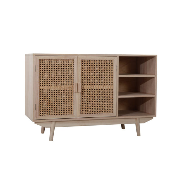 Dressoir kast 100x36 cm rotan geweven