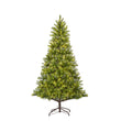 Nagoya Kunstkerstboom met Warm Witte LED Verlichting - H210 x Ø115 cm - Groen