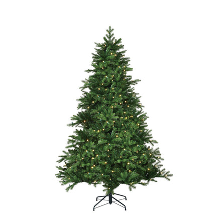 Brampton Kunstkerstboom met LED Verlichting - H215 x Ø142 cm - Groen