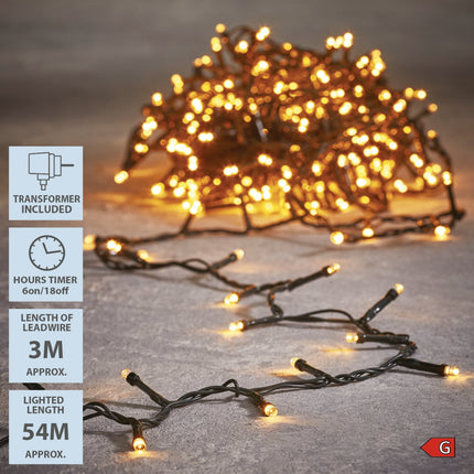 Kerstverlichting met 720 LED Lampjes - L5400 cm - Warm Wit