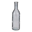 Rioja Fles Vaas - H50 x Ø15 cm - Gerecycled Glas - Donkergrijs