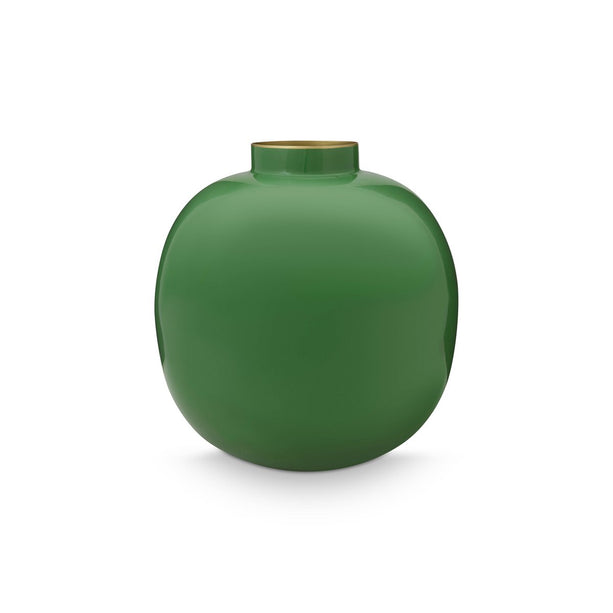 Vase Metal Green 23cm