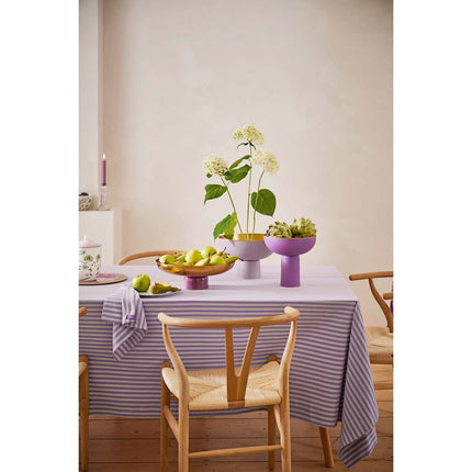 High Tray Metal Matt Lilac 23x24cm