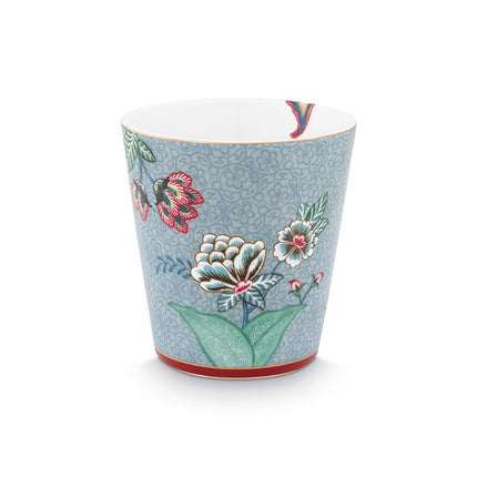 Giftset Mugs without Ear Oriental Flower Festival Blue 230ml