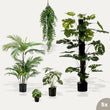 Urban jungle L - 5 stuks - Bundelproduct - Kunstplanten