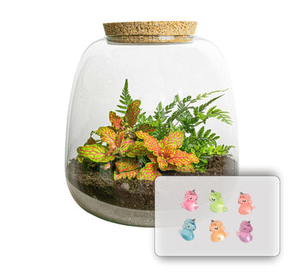 Emma Mini KIDS - DIY kit - Planten terrarium - ↑ 20 cm - Ø 19 cm