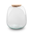 Terrarium fles ‘Emma Mini’ met kurk - Gesloten terrarium Ø 19 cm ↑ 20 cm