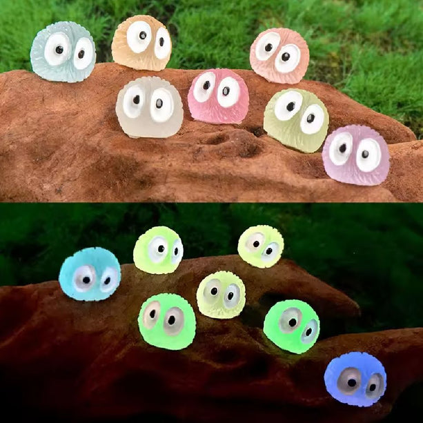 Glow in the dark - Mini's - Multi - ↑ 1 cm - 14 stuks