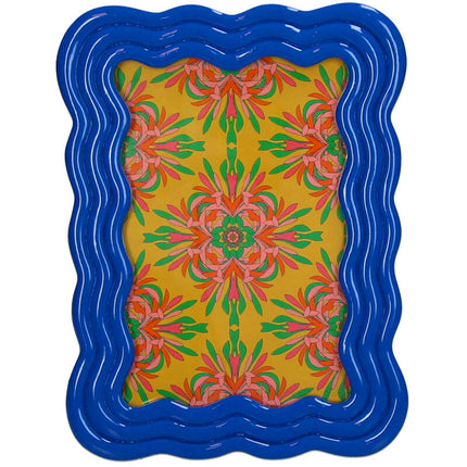 Fotolijst Gebogen Polyresin - Blauw