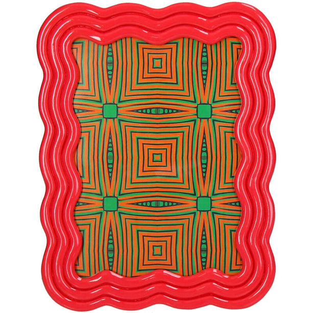 Fotolijst Gebogen Polyresin - Roze