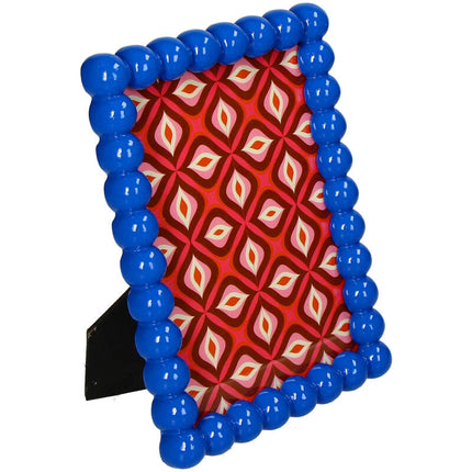 Fotolijst Kralen Polyresin - Blauw