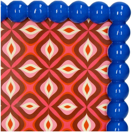 Fotolijst Kralen Polyresin - Blauw