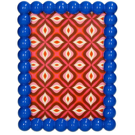 Fotolijst Kralen Polyresin - Blauw