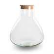 Terrarium fles ‘Sammie’ met kurk - Gesloten terrarium Ø 22,5 cm ↑ 27 cm