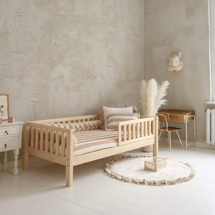Woonhero kinderbed - Skagen - Naturel - Eenpersoonsbed 90x190 cm