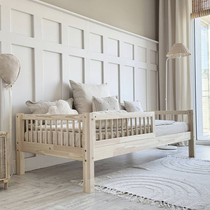 Woonhero kinderbed - Stavanger - Naturel - Eenpersoonsbed 90x190 cm
