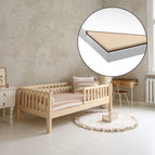 Met schuim matras (90x190 cm)